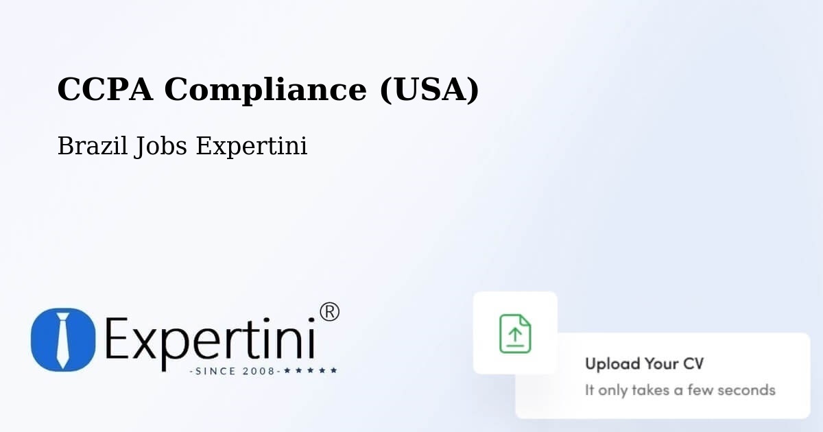 CCPA Privacy Rights & Compliance Notice – Pocrane - Brazil Jobs Expertini
