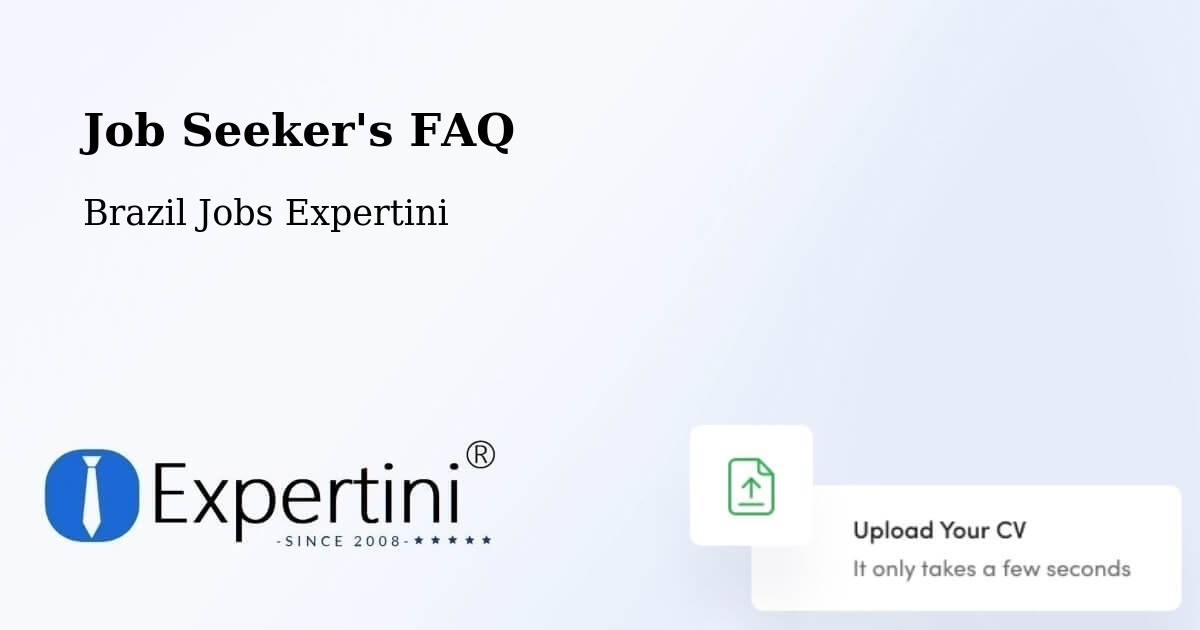 Job Seeker FAQ – Pocrane - Brazil Jobs Expertini