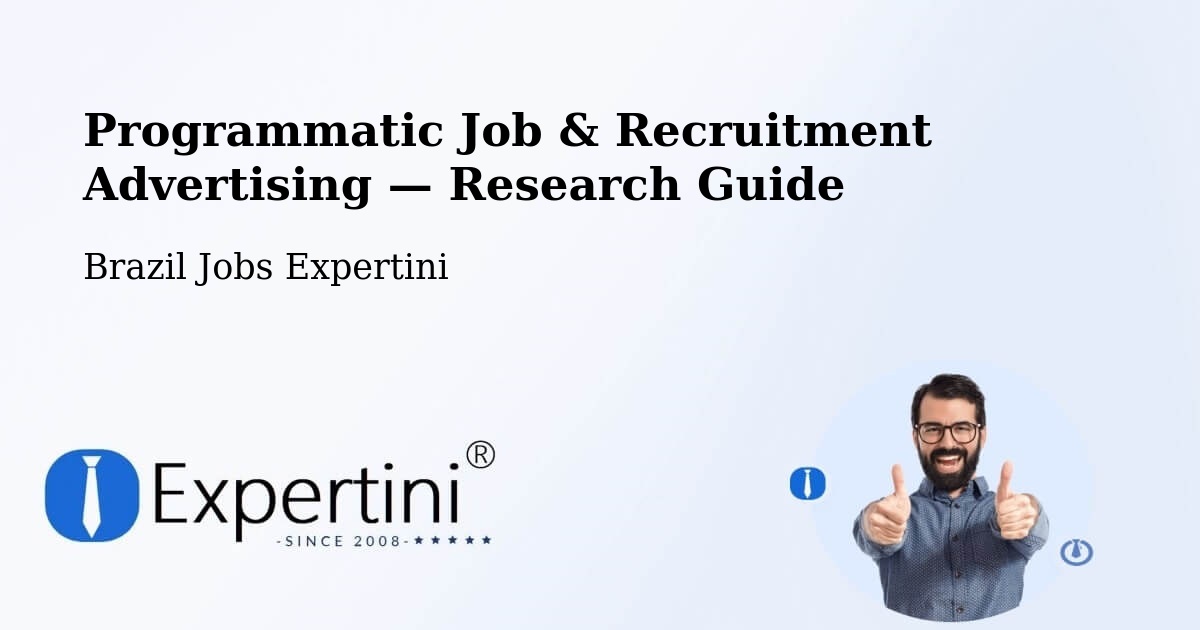 Programmatic Job & Recruitment Advertising — Research Guide – Pocrane
