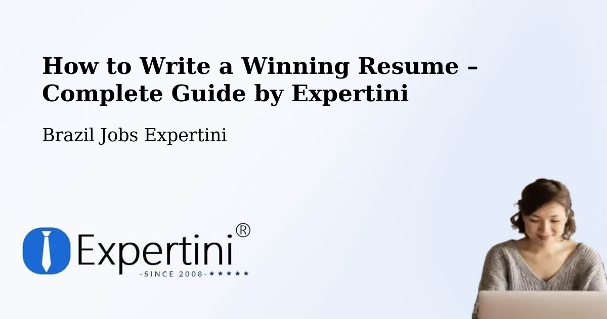 Resume Writing Guide for Job Seekers – Pocrane - Pocrane, Brazil Jobs Expertini