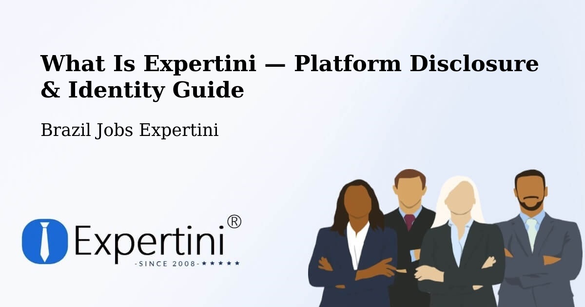 What Is Expertini — Platform Disclosure & Identity Guide – Pocrane